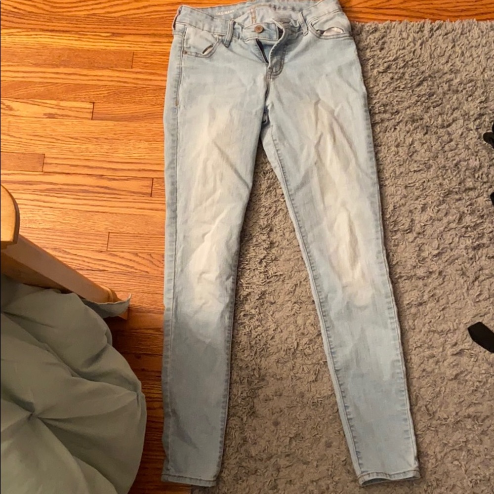 Light wash Old Navy jeans